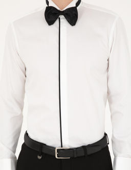 Beyaz Slim Fit Smokin G_mlek - Pierre cardin фото 6