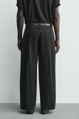 PANTAL?N CHINO WIDE FIT / Negro - Zara фото 11