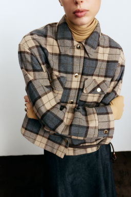 Chaqueta camisera oversize - H&m фото 6