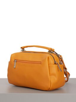 LACCOMA сумка Кристи-Ф826-оранжевый эко кожа хлопок