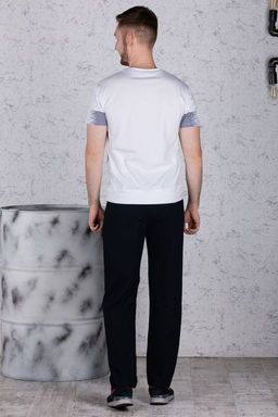 Брюки спортивные 
 3.MM001A-синий-тёмный