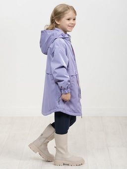 PELICAN, плащ для девочек, Лаванда  фото 4