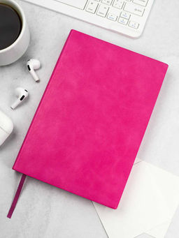 Ежедневник недатированный ESCALADA, #ИЛОН МАСК, А5, 160 л., арт. 67257/ 15 ВАЧЕТТО МАЛИНОВЫЙ