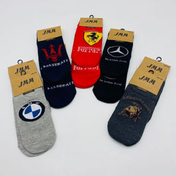 Носки мужские JMM Марки автомобилей 10 шт в уп (арт. 718-2)