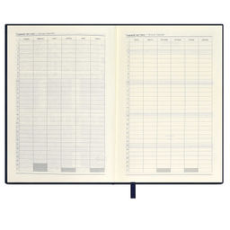 Ежедневник-органайзер недатированный ESCALADA, А5+, 160 л., арт. 63920/ 10 ТИВОЛИ СИНИЙ  фото 11