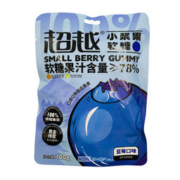 Мармелад с начинкой из черничного джема Beyond, Китай, 100 г Акция