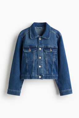 Cazadora denim corta