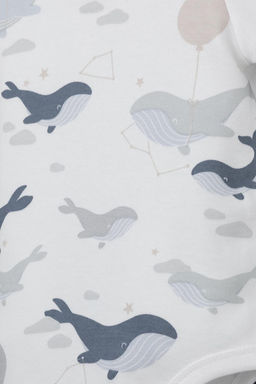 Crockid _ К 6239/сахар,сказочные киты полукомбинезон (боди) яс  фото 2