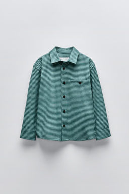 CHECK SHIRT - Zara фото 3