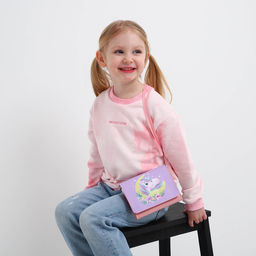 Сумка детская Единорожка, отдел на клапане, 15?12 см - NAZAMOK KIDS фото 6