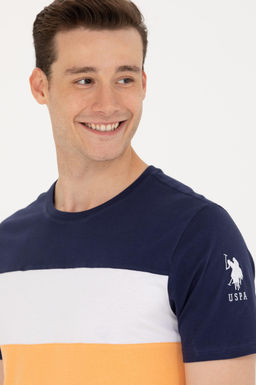 Erkek Turuncu Bisiklet Yaka Ti__rt