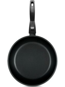 Сковорода литая Neva Black съемная ручка, 22 см - Нева металл посуда фото 4