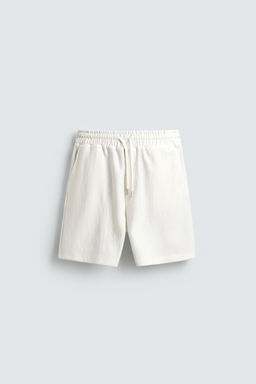BERMUDA JOGGER ESTRUCTURA / Blanco roto - Zara фото 15