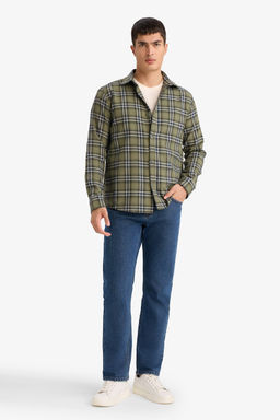 Regular F_t Flanel - Defacto фото 2