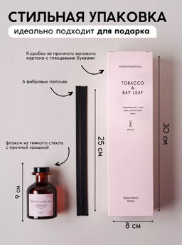 Аромадиффузор «Tobacco & bay leaf»  Meela Meelo  фото 4