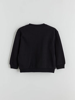 Bisiklet Yaka Erkek ?ocuk Sweatshirt