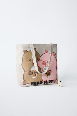 CAPYBARA CAPYFUN  TOTE BAG - Zara фото 6