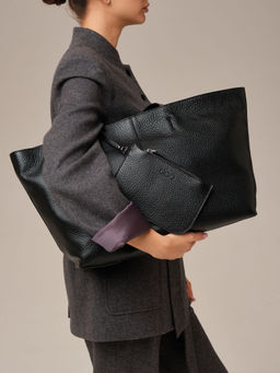 Кожаная сумка Texas DBR 31390 черный