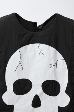 GLOW-IN-THE-DARK SKULL WAISTCOAT COSTUME - Zara фото 3