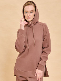 PELICAN, толстовка женская, Коричневый