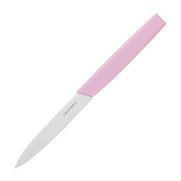 Нож для фруктов и овощей OKROSHKA САЛАТ, лезвие 10 см, розовая ручка OK225P-PN-FR