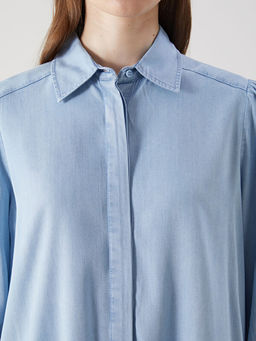 G?mlek Yaka Kad?n Jean Tunik