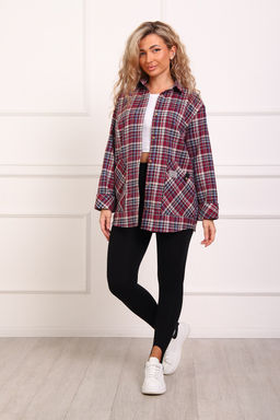 1094 Рубашка женская теплая