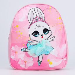 Рюкзак детский NAZAMOK Зайка балерина, 27*23 см - NAZAMOK KIDS фото 3