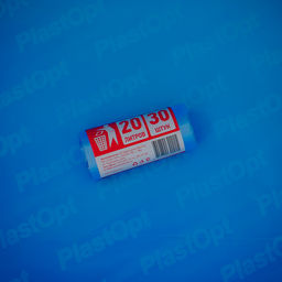 Мешки для мусора (син.) 20 л 30 шт. в рулоне, ПластОпт