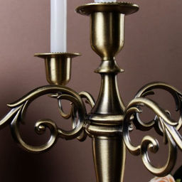 Подсвечник на 5 свечей бронза 25 см / 6305S /уп 30/ - ГалеонТрейд фото 6