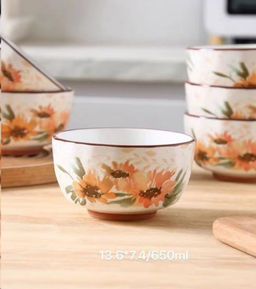 Салатник 650 мл Подсолнух / RT-3361 /уп 8/48/