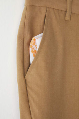 TRENDYOL MAN Tas Slim Fit Italyan Kesim Chino Kumas Pantolon TMNAW23PL00034 - Trendyolmilla фото 32