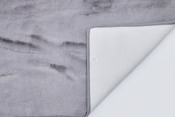 Коврик плюшевый 60/100 My Bunny серый