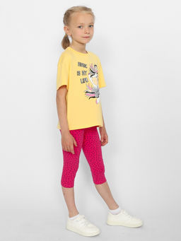 CRB wear/CWKG 70422-46 Бриджи для девочки,циклама/Ex.Cherubino  фото 3
