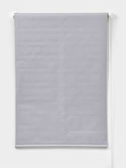 Штора рулонная 60×160 см «Блэкаут», по полотну 57×160 см, серая