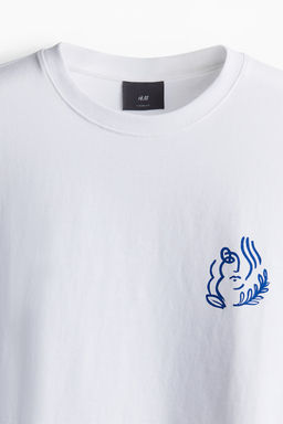 Camiseta con motivo estampado Loose Fit - H&m фото 2