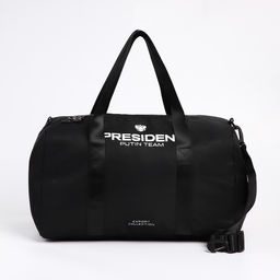 Сумка спортивная PRESIDENT, 47 x 28 x 24 см, цвет черный - Simaland фото 5