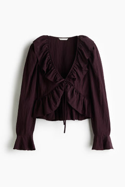 Blusa de volantes