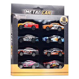 Набор машин "Супер-гонщики" металл, в коробке
