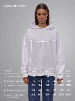 T3397-6 Худи женское с капюшоном