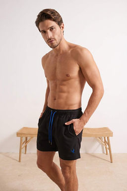 Siyah Ba_c_kl_ Normal Boy Regular Fit Erkek Deniz _ortu TMNSS26DS00006