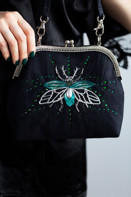 Gamma FER-08 Застежка для сумки фермуар 22 x 7.5 см 5 х 1 шт. №01 под серебро