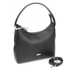 Сумка женская искусственная кожа DJ-CM 6987-BLACK, 1отд, плечевой ремень, черный SALE 261460