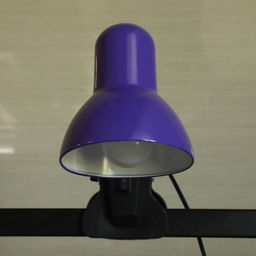 Светильник настольный на прищепке фиолетовый / 108BXIAO-6 / Ex27 /уп 70/ - ГалеонТрейд фото 4