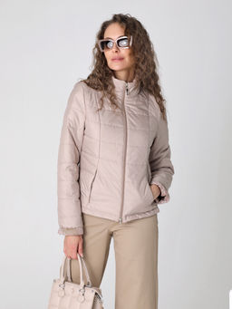 25122 Куртка бежевый - Dizzyway фото 3