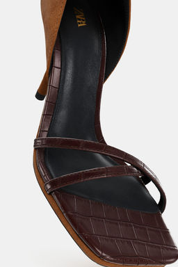 LIMITED EDITION HIGH-HEEL SANDALS - Zara фото 7