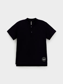 КП 303092/черный С141 фуфайка (футболка) для мал