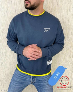 Тонкая мужская кофта с логотипом - Bruno фото 3