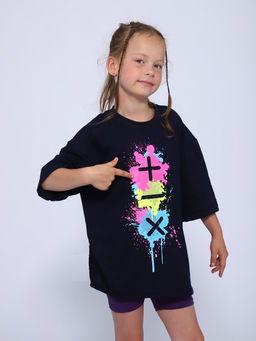 Футболка Знаки синий, Ф-51-1 - От егорки до егора фото 3