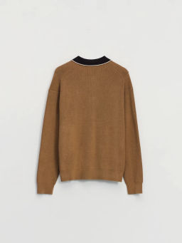 Кардиган с контрастной планкой / Zarina  фото 2